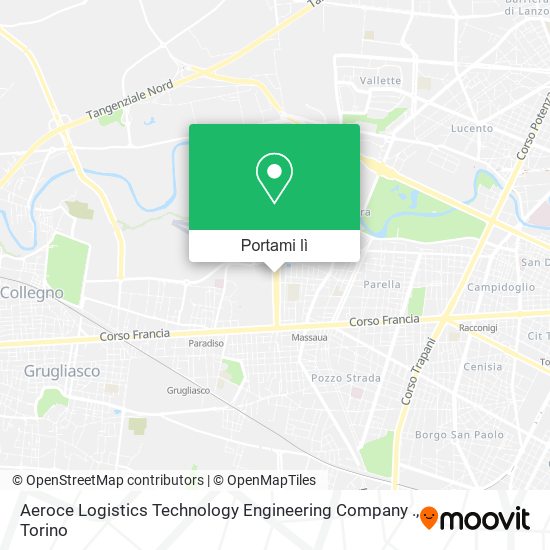 Mappa Aeroce Logistics Technology Engineering Company .