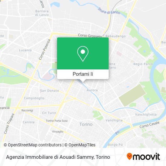 Mappa Agenzia Immobiliare di Aouadi Sammy
