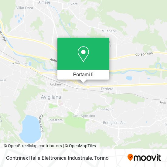 Mappa Contrinex Italia Elettronica Industriale