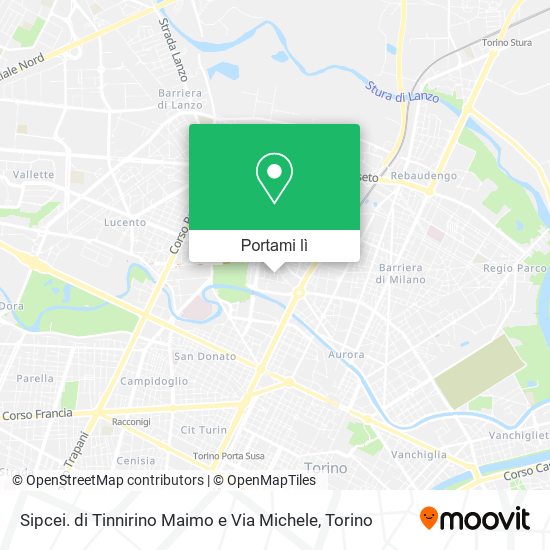 Mappa Sipcei. di Tinnirino Maimo e Via Michele