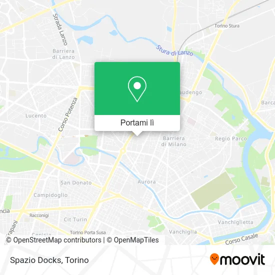 Mappa Spazio Docks