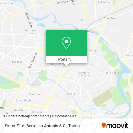 Mappa Sintet F1 di Bertolino Antonio & C.