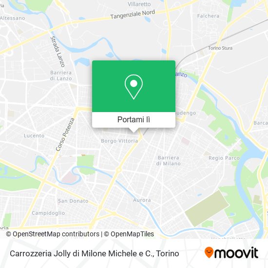Mappa Carrozzeria Jolly di Milone Michele e C.