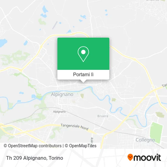 Mappa Th 209 Alpignano