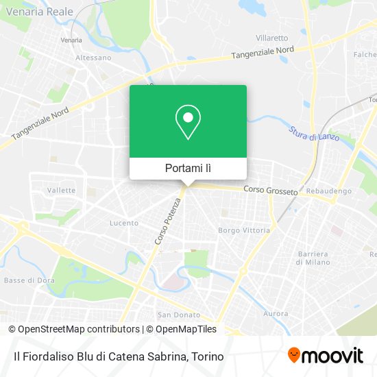 Mappa Il Fiordaliso Blu di Catena Sabrina