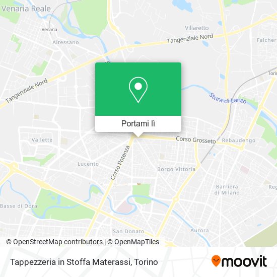 Mappa Tappezzeria in Stoffa Materassi