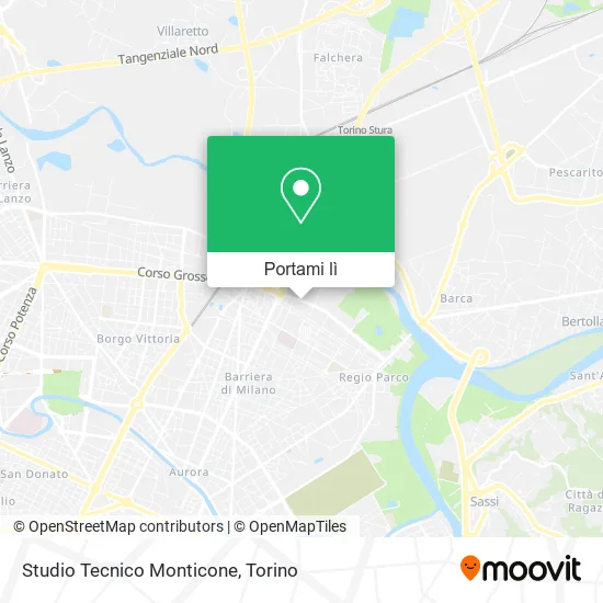 Mappa Studio Tecnico Monticone