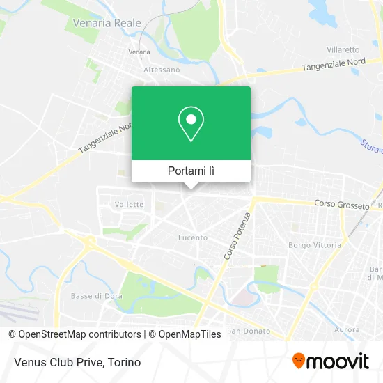 Mappa Venus Club Prive