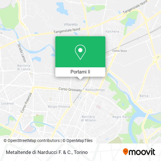 Mappa Metaltende di Narducci F. & C.