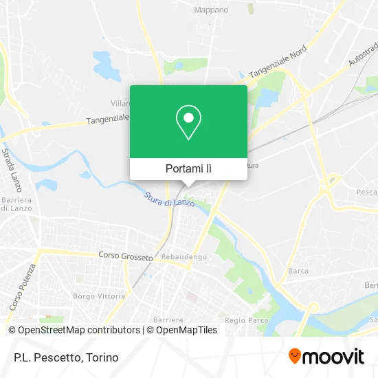 Mappa P.L. Pescetto