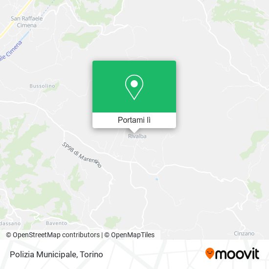 Mappa Polizia Municipale