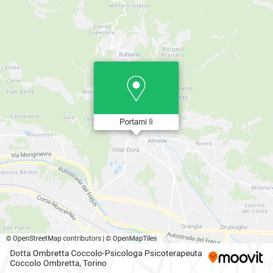 Mappa Dotta Ombretta Coccolo-Psicologa Psicoterapeuta Coccolo Ombretta