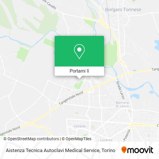Mappa Aistenza Tecnica Autoclavi Medical Service