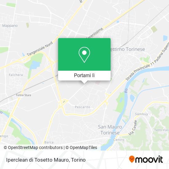 Mappa Iperclean di Tosetto Mauro