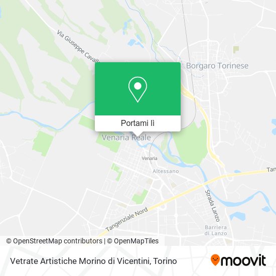 Mappa Vetrate Artistiche Morino di Vicentini