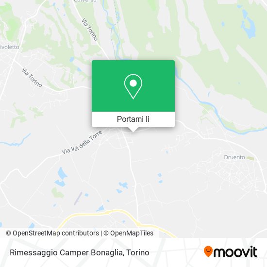 Mappa Rimessaggio Camper Bonaglia