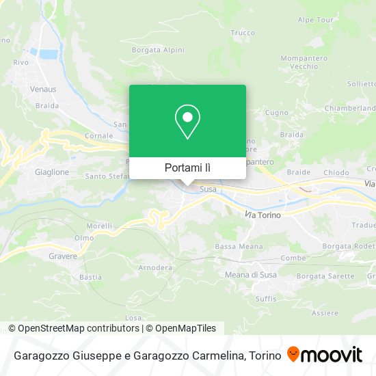 Mappa Garagozzo Giuseppe e Garagozzo Carmelina