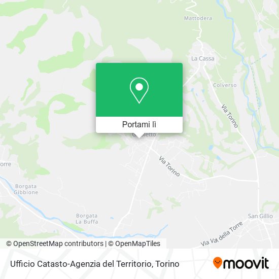 Mappa Ufficio Catasto-Agenzia del Territorio