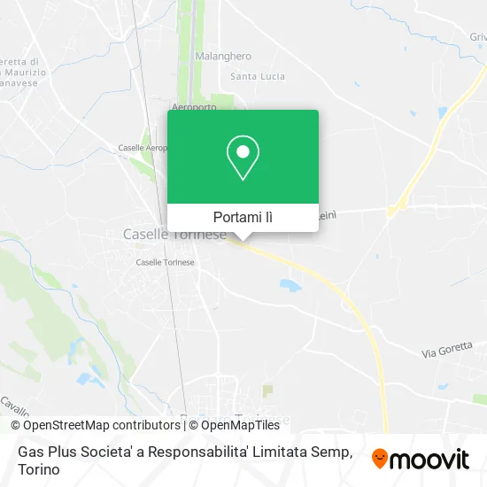 Mappa Gas Plus Societa' a Responsabilita' Limitata Semp