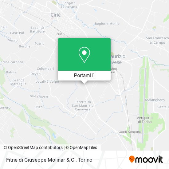 Mappa Fitne di Giuseppe Molinar & C.