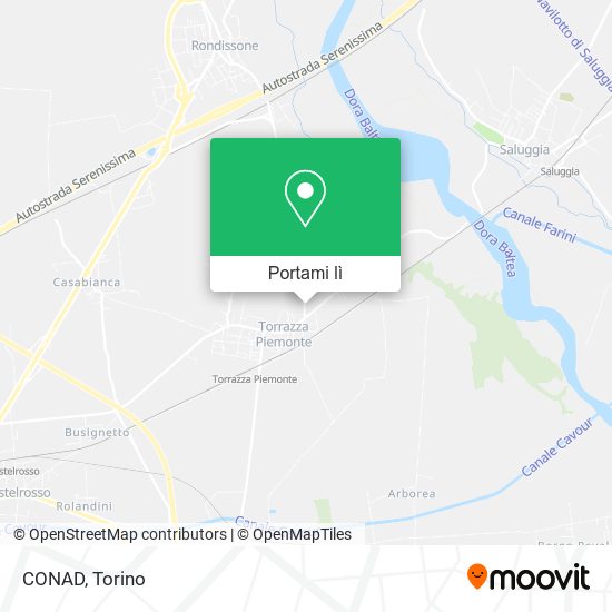 Mappa CONAD