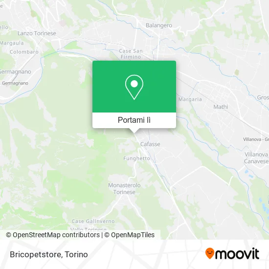 Mappa Bricopetstore