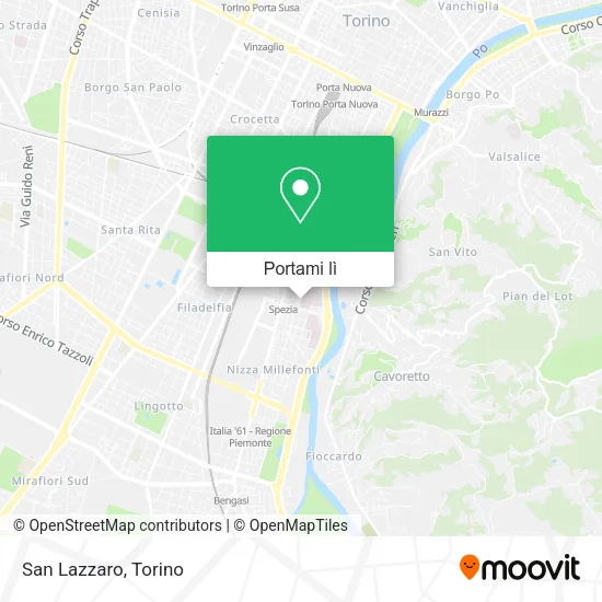 Mappa San Lazzaro