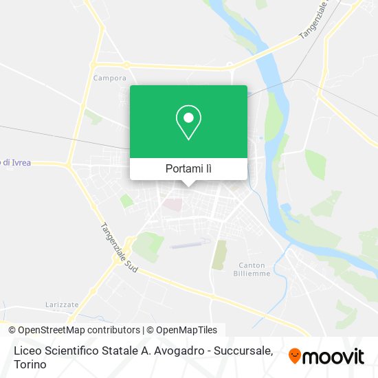 Mappa Liceo Scientifico Statale A. Avogadro - Succursale