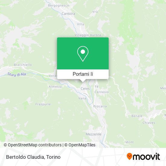 Mappa Bertoldo Claudia