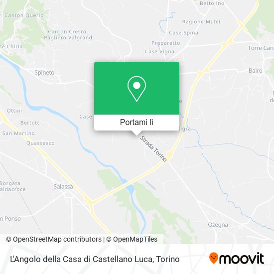 Mappa L'Angolo della Casa di Castellano Luca