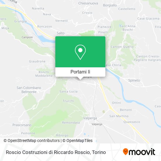Mappa Roscio Costruzioni di Riccardo Roscio