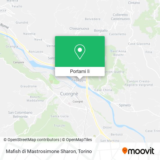 Mappa Mafish di Mastrosimone Sharon