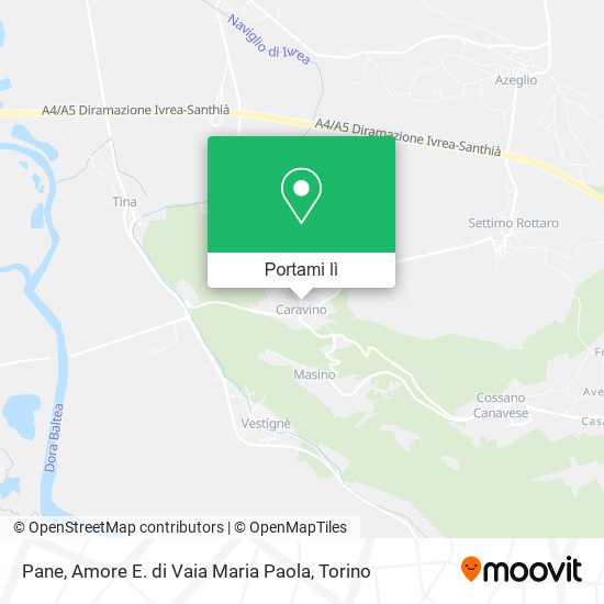 Mappa Pane, Amore E. di Vaia Maria Paola