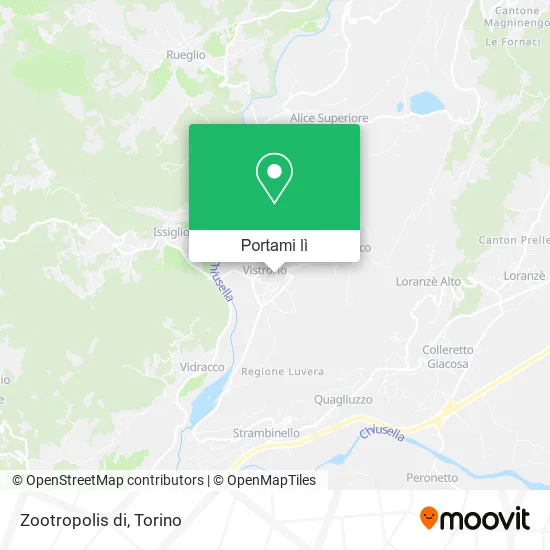 Mappa Zootropolis di
