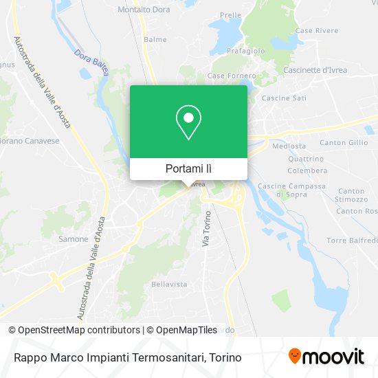 Mappa Rappo Marco Impianti Termosanitari