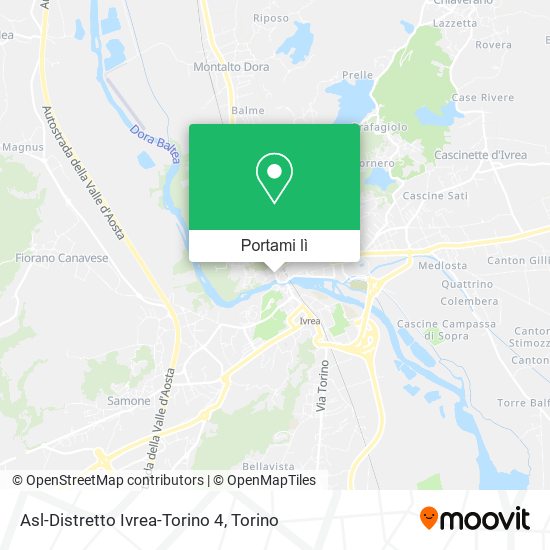 Mappa Asl-Distretto Ivrea-Torino 4