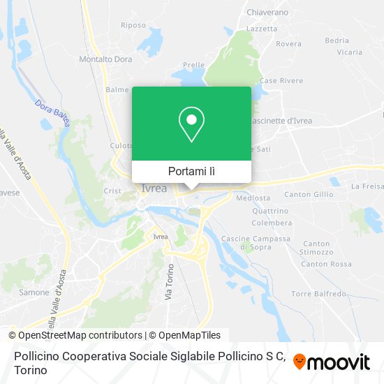 Mappa Pollicino Cooperativa Sociale Siglabile Pollicino S C