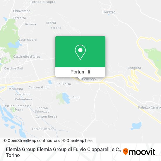 Mappa Elemia Group Elemia Group di Fulvio Ciapparelli e C.
