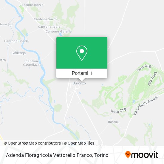 Mappa Azienda Floragricola Vettorello Franco