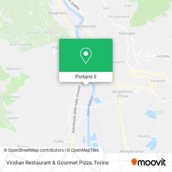 Mappa Viridian Restaurant & Gourmet Pizza