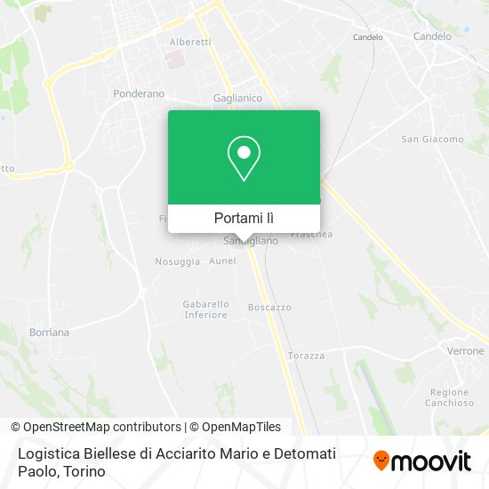 Mappa Logistica Biellese di Acciarito Mario e Detomati Paolo