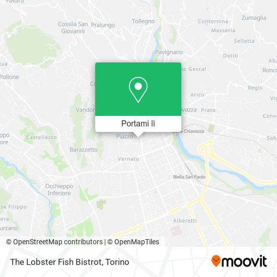 Mappa The Lobster Fish Bistrot