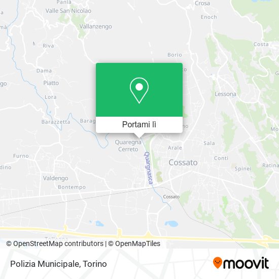 Mappa Polizia Municipale