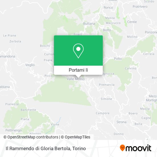 Mappa Il Rammendo di Gloria Bertola