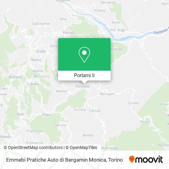 Mappa Emmebi Pratiche Auto di Bergamin Monica