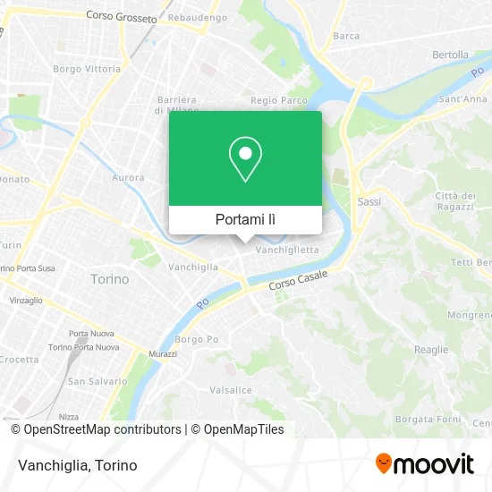 Mappa Vanchiglia