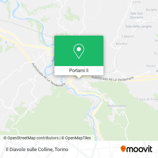 Mappa Il Diavolo sulle Colline