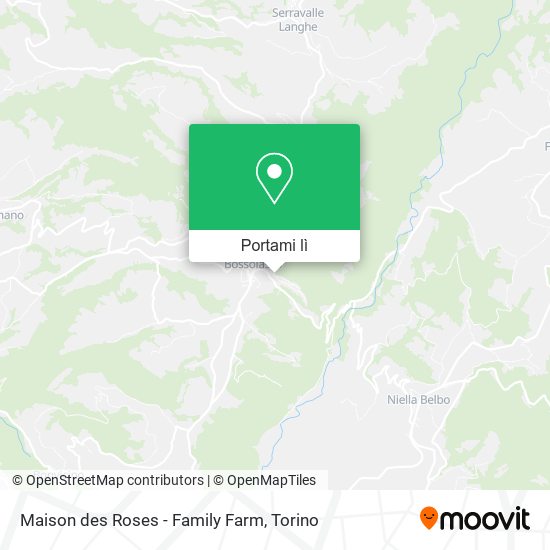 Mappa Maison des Roses - Family Farm