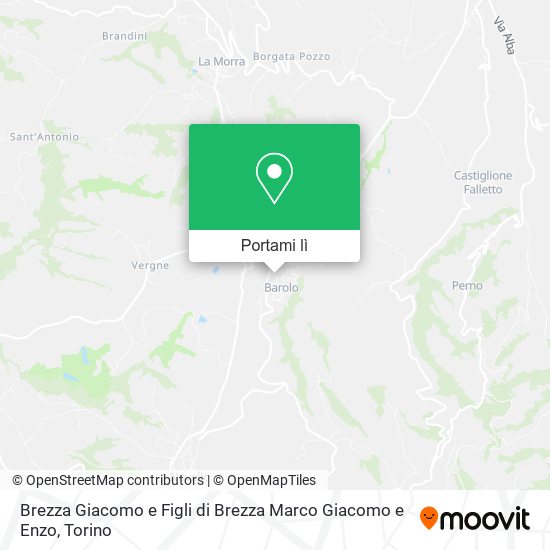 Mappa Brezza Giacomo e Figli di Brezza Marco Giacomo e Enzo