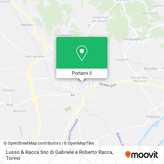 Mappa Lusso & Racca Snc di Gabriele e Roberto Racca